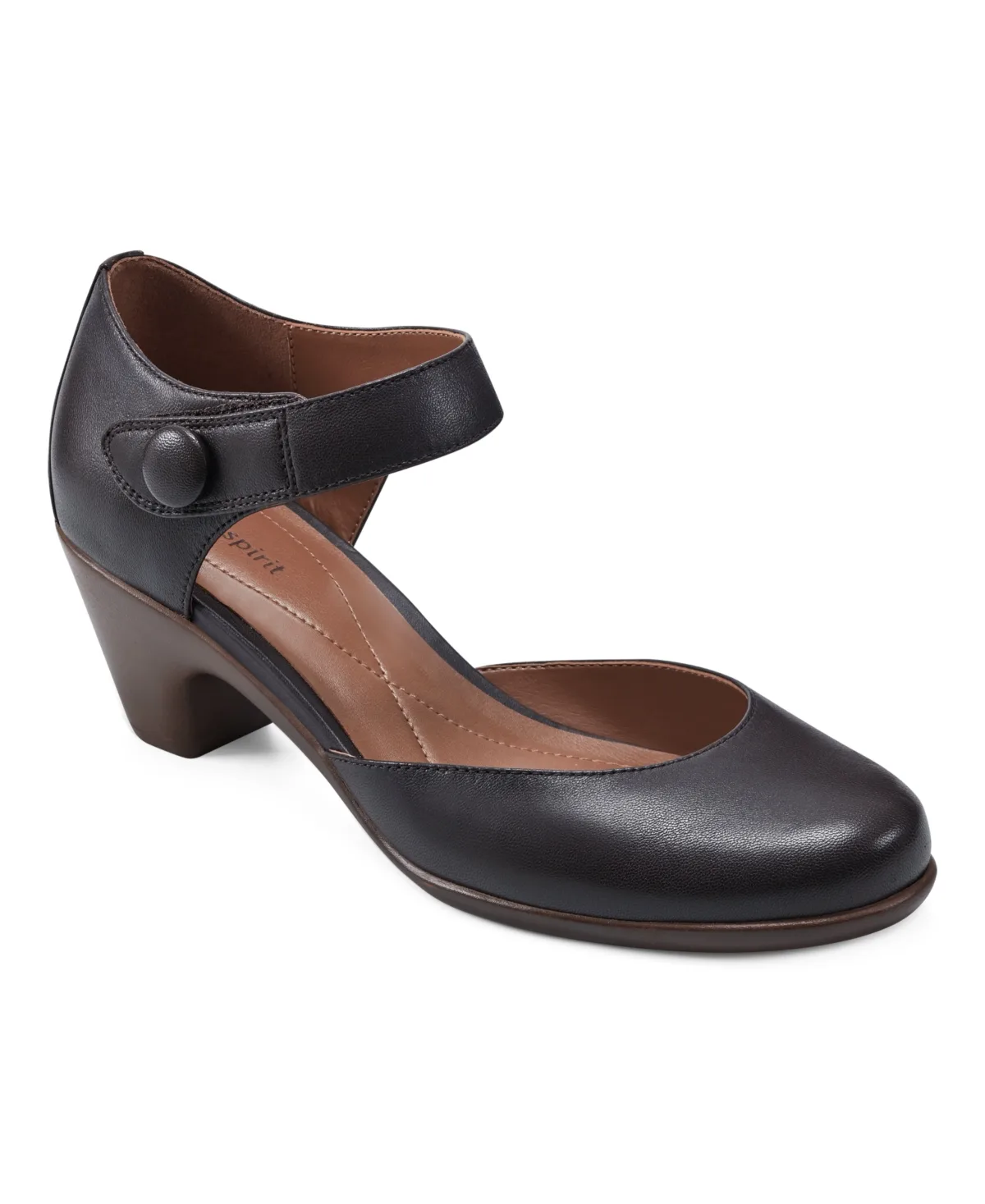 Clarice Mary Jane Block Heel Pumps