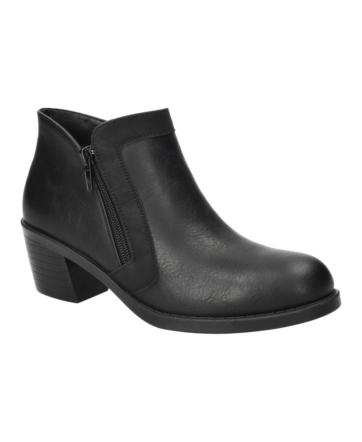 Bradley Block Heel Ankle Booties