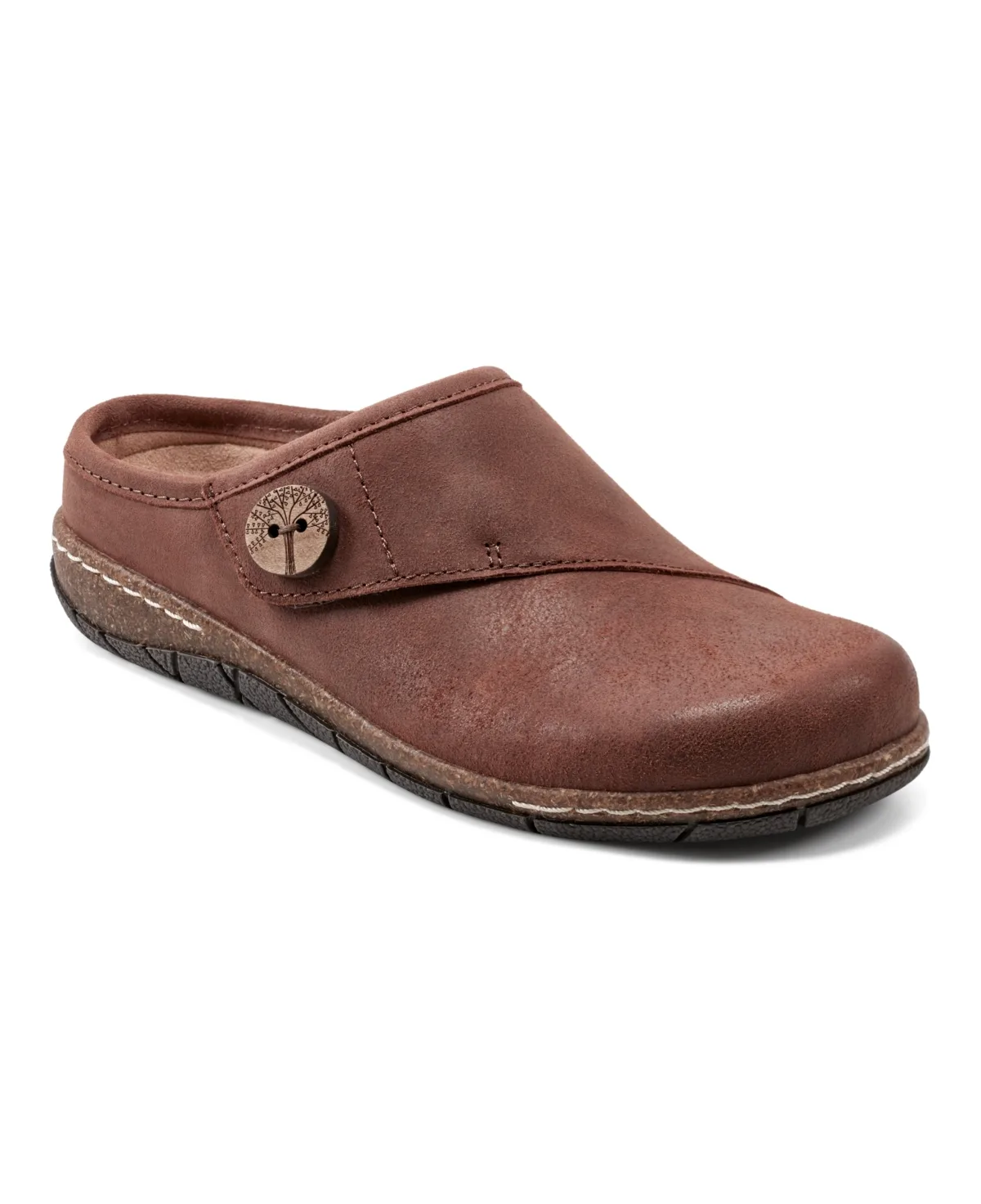 Ezra Button Wrap Slip-On Clogs