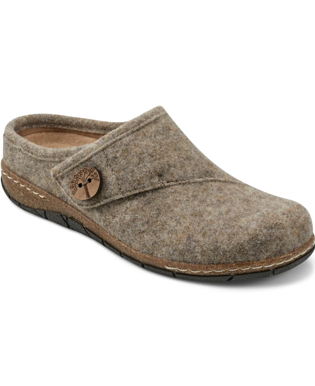 Ezra Button Wrap Slip-On Clogs
