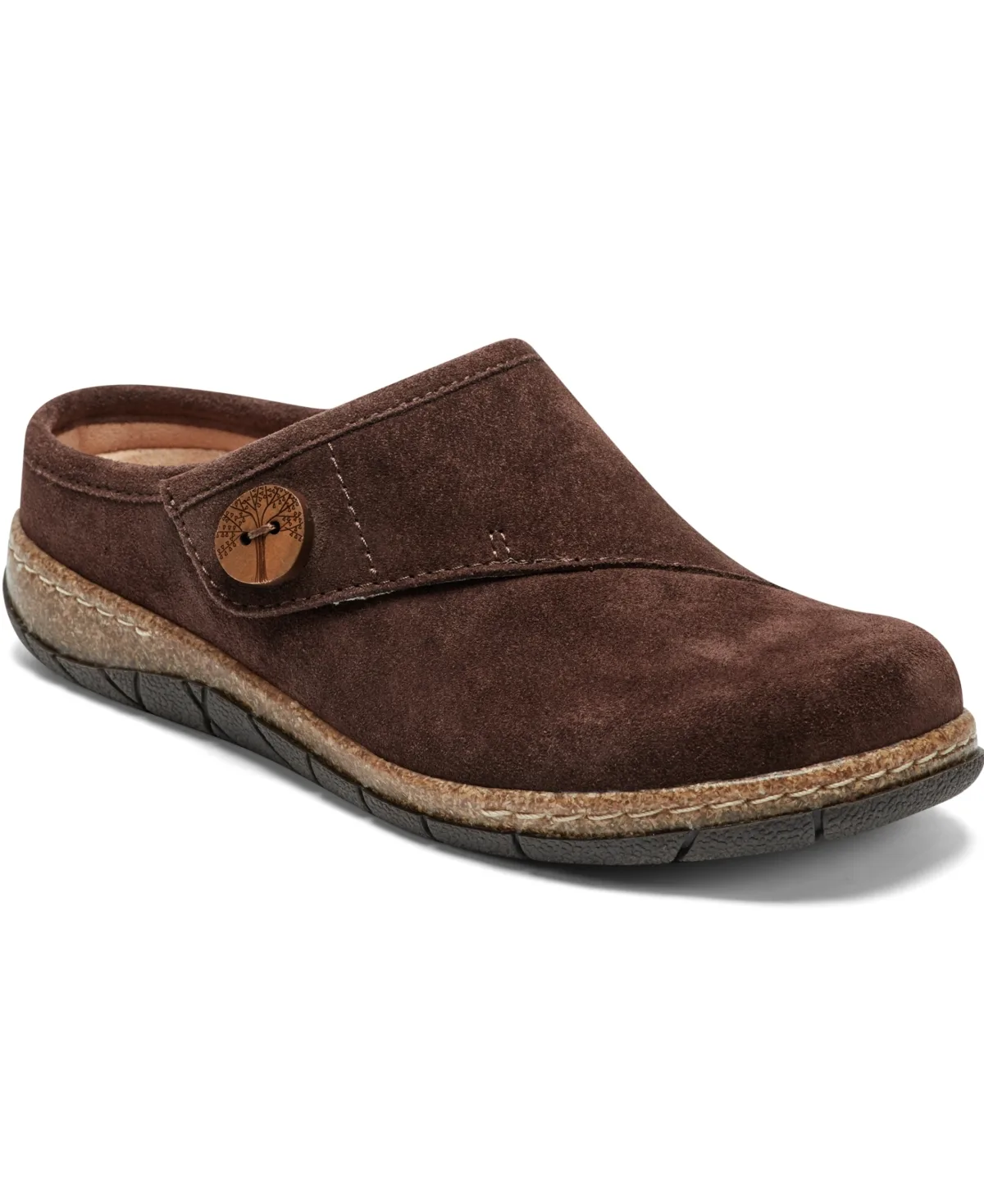 Ezra Button Wrap Slip-On Clogs