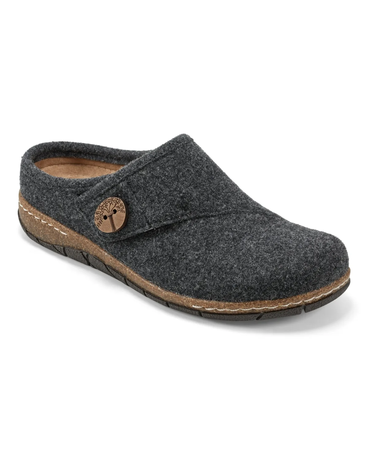 Ezra Button Wrap Slip-On Clogs