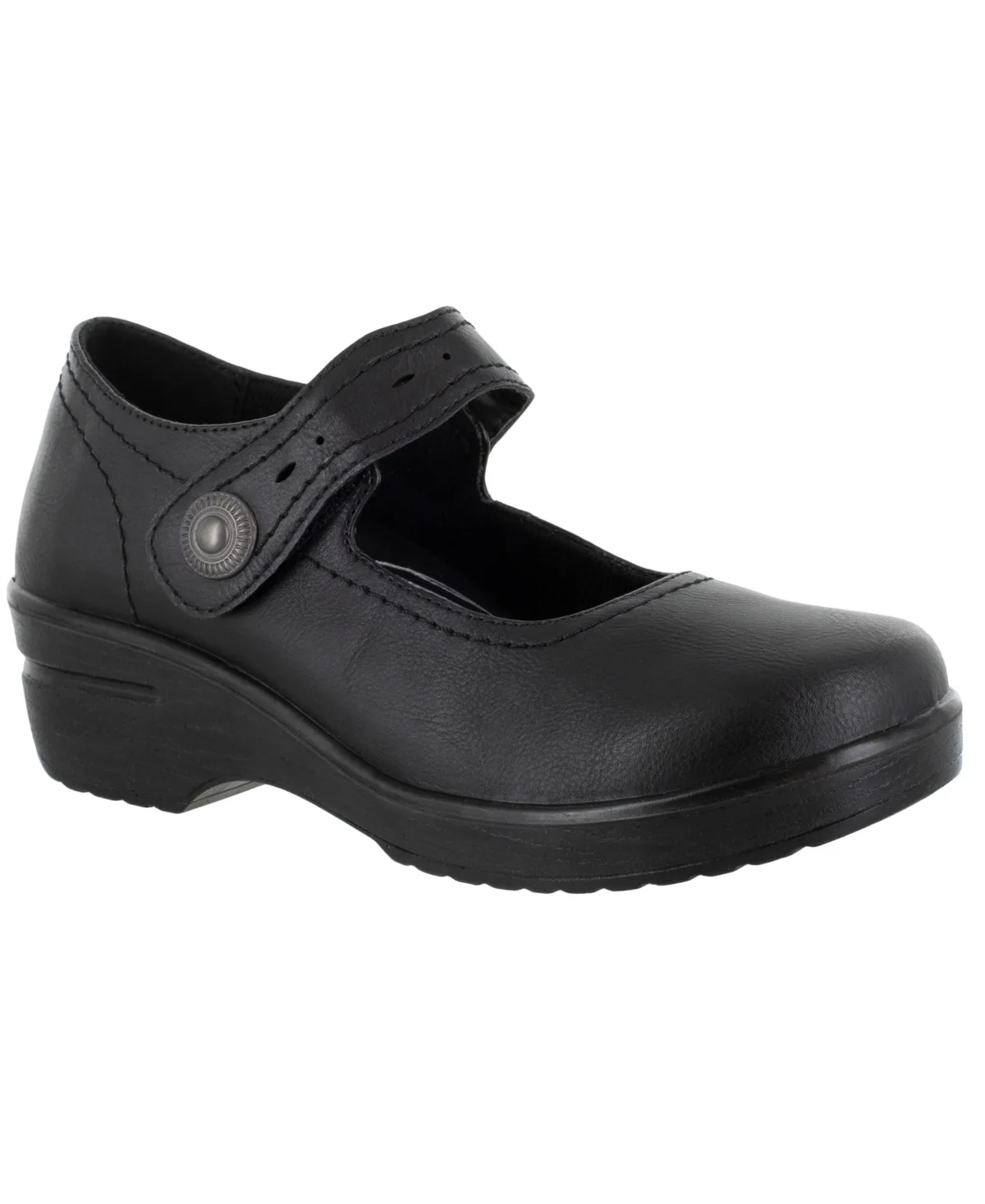 Easy Works by Easy Street Letsee Mary Jane Clogs