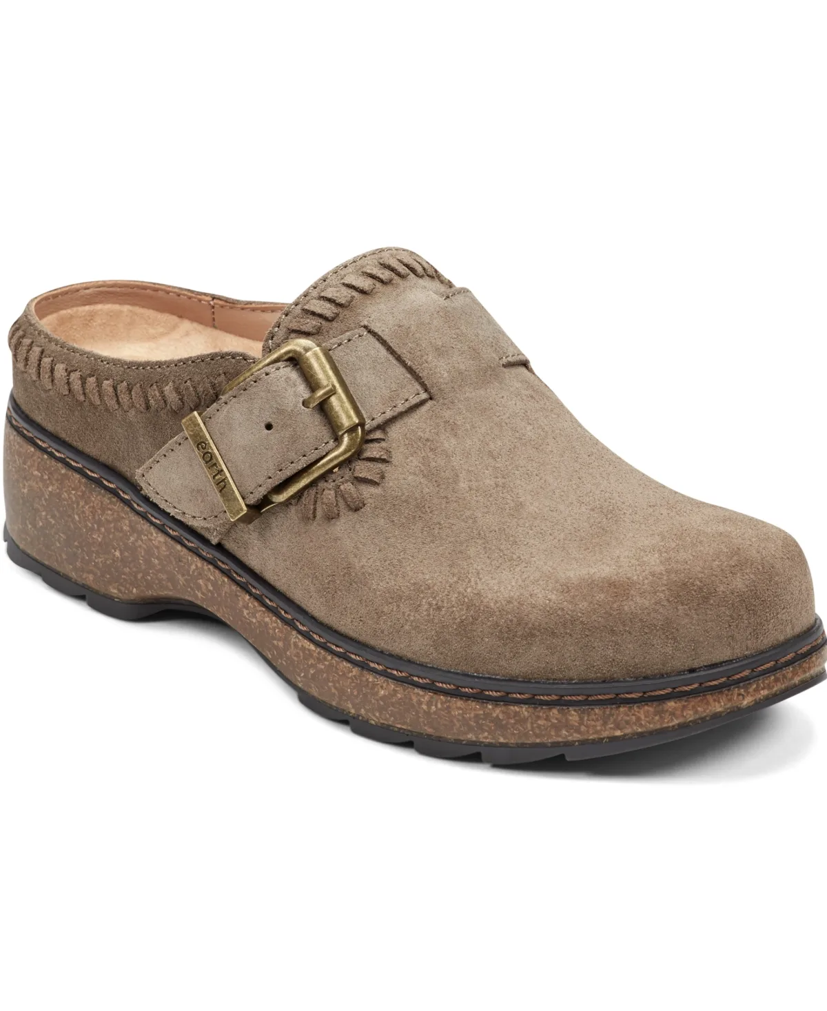 Kay Stitched Round Toe Clogs by Earth