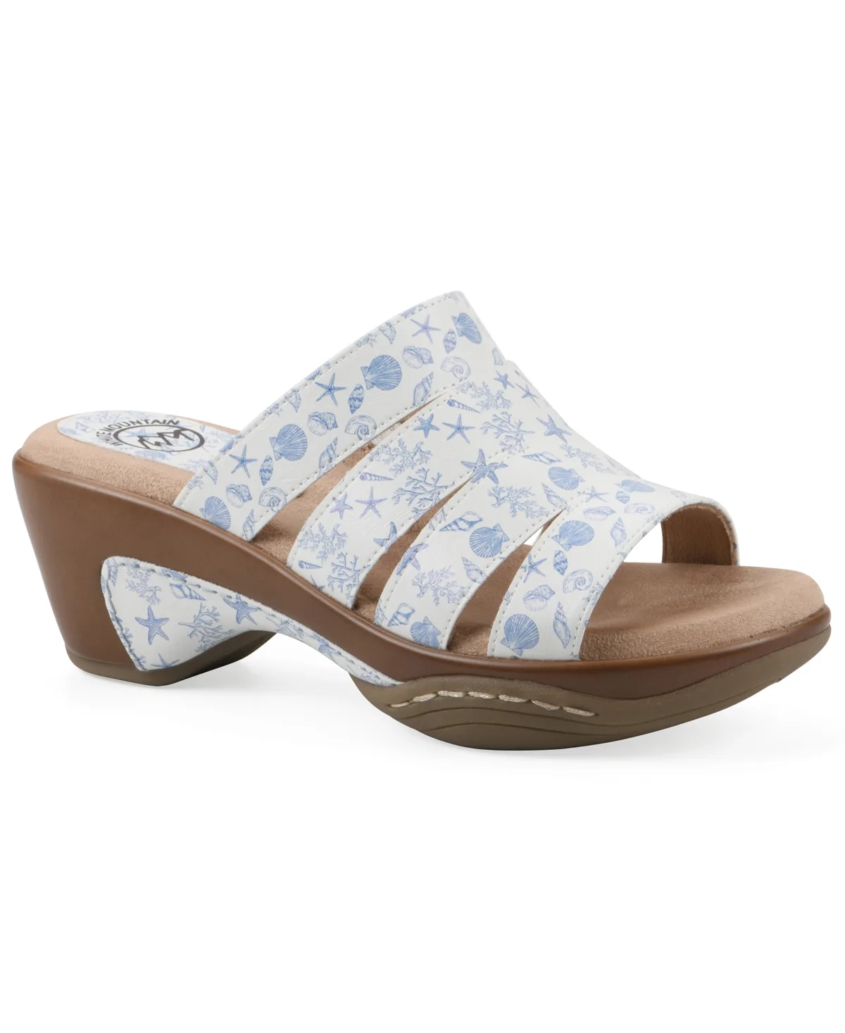Valora Clog Slide Sandals by White Mountain