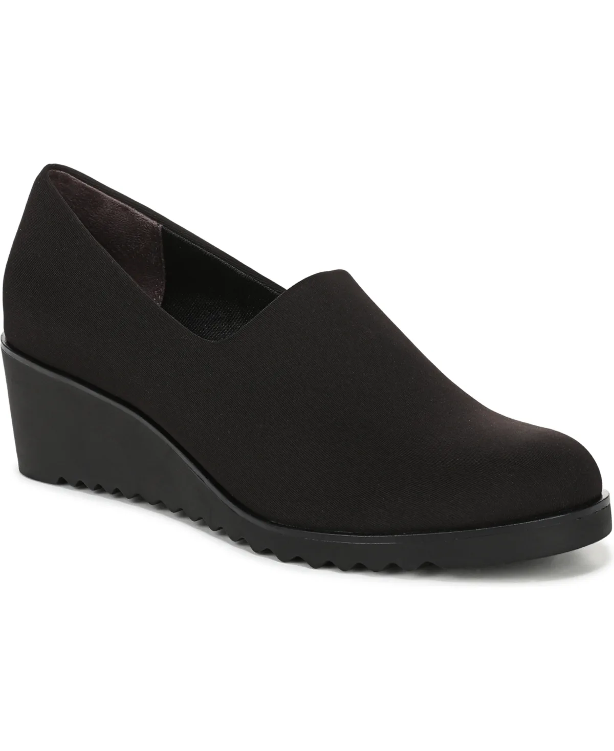 Ziva Round Toe Wedge Loafers by Lifestride