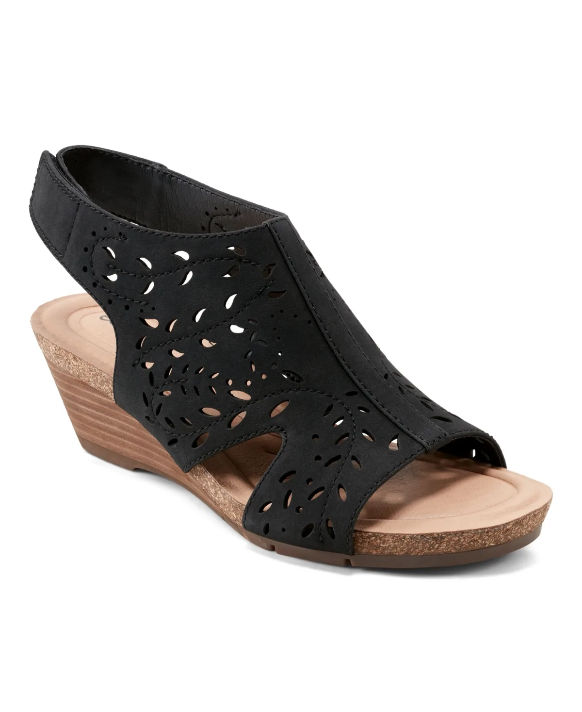 Halin Cutout Slingback Wedge Sandals by Earth
