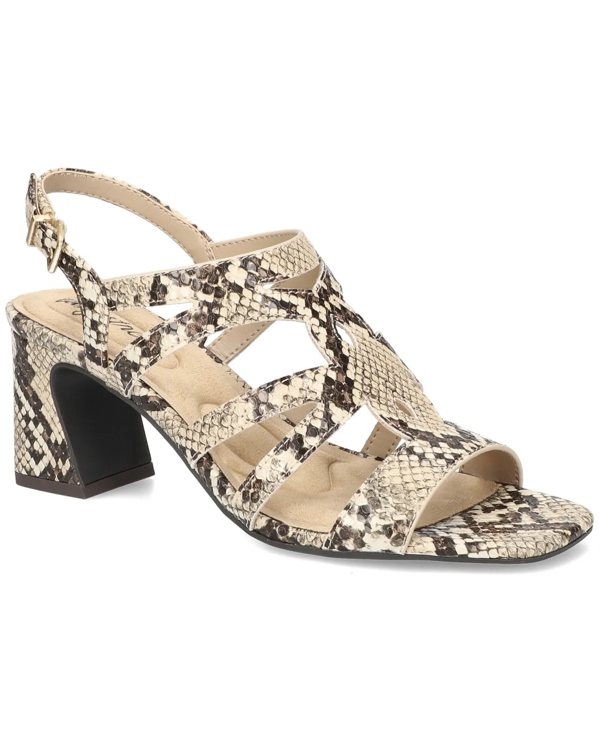 Divine Block Heel Dress Sandals by Easy Street