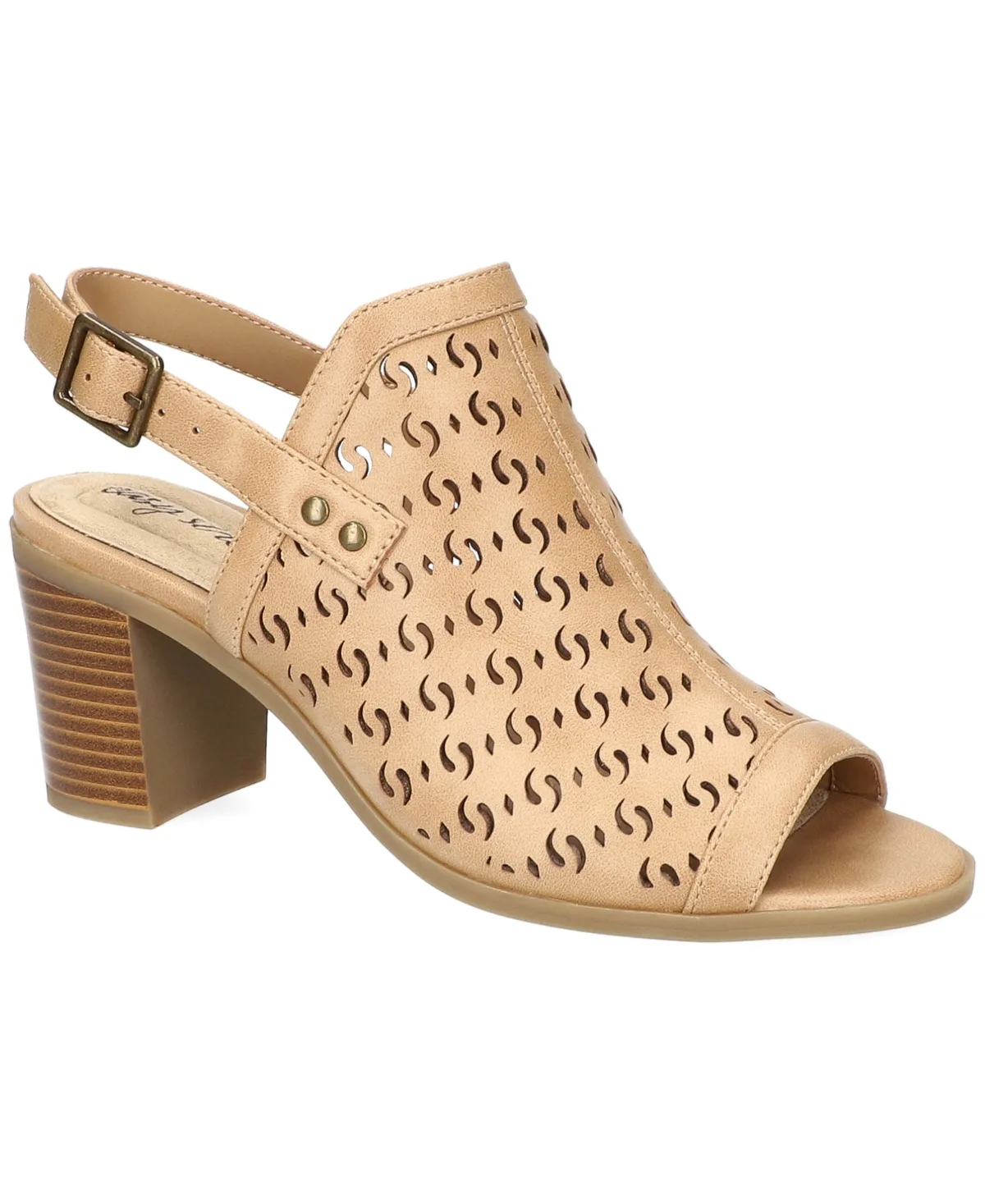 Chellie Block Heel Dress Sandals by Easy Street