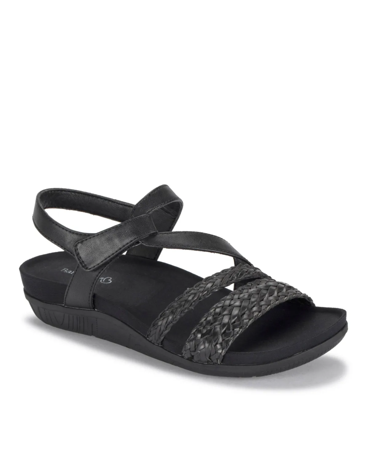 Jalen Asymmetrical Flat Sandals by Baretraps