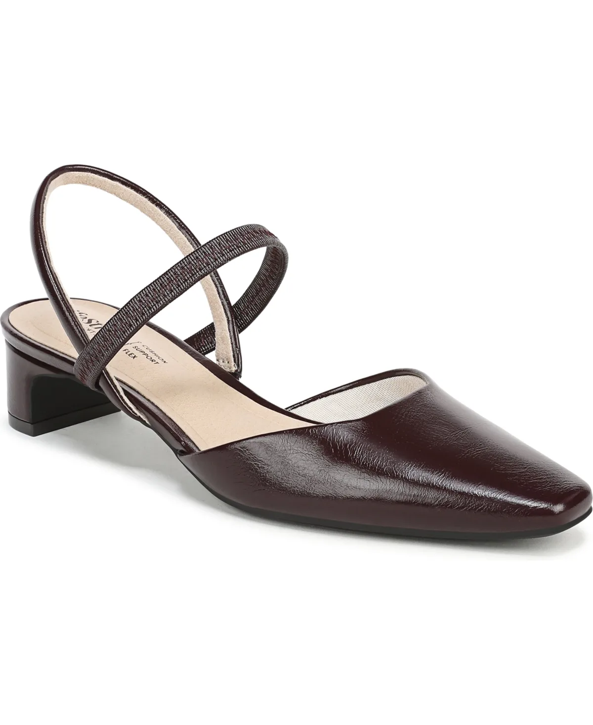 Lainey Pointed Toe Block Heel Pumps