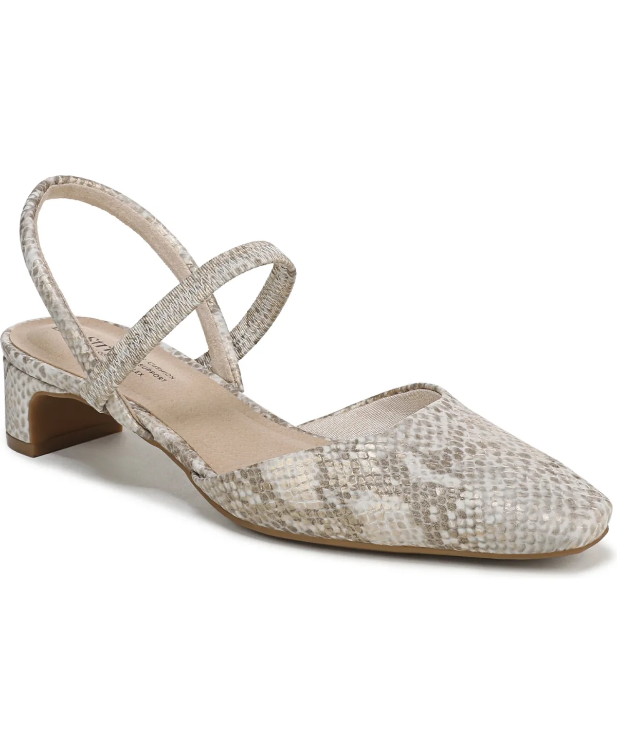 Lainey Pointed Toe Block Heel Pumps