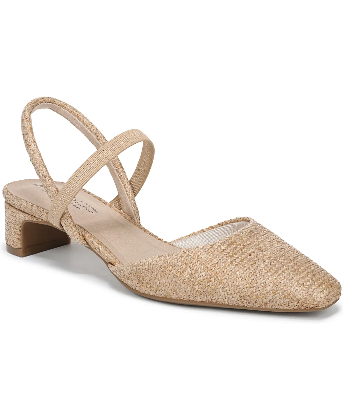 Lainey Pointed Toe Block Heel Pumps