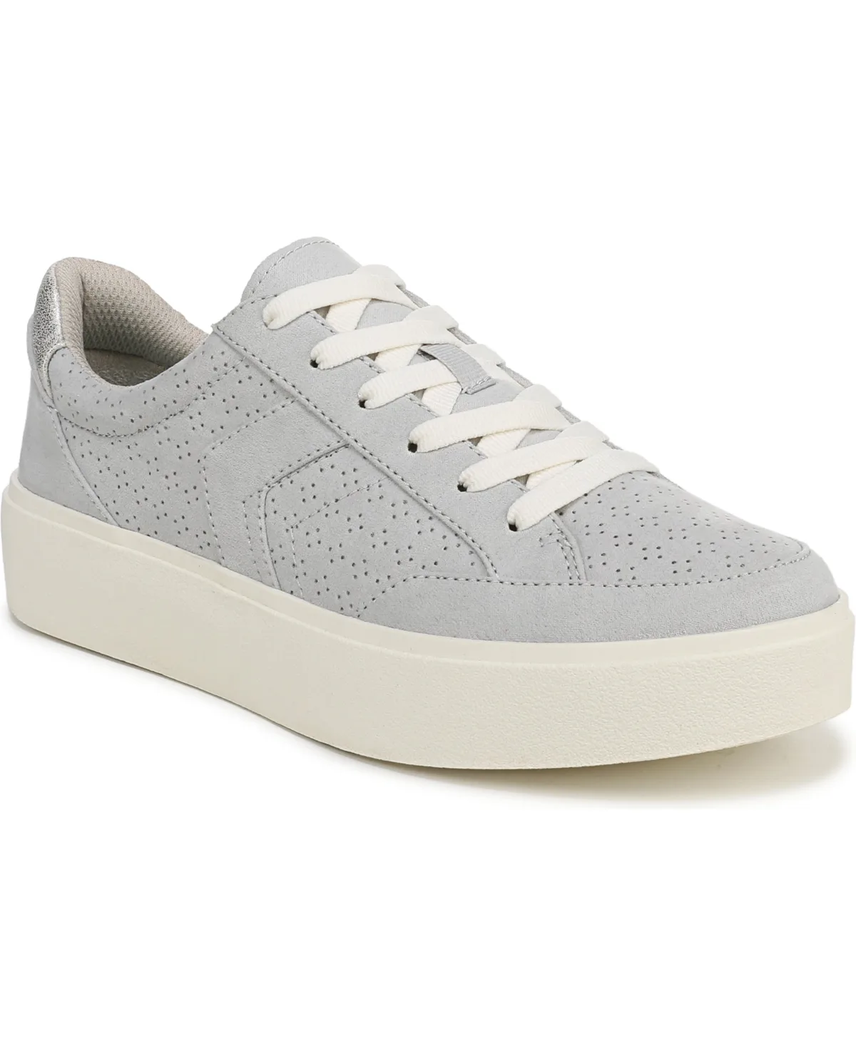 Madison-Lace Closed Round Toe Lace Up Platform Sneakers