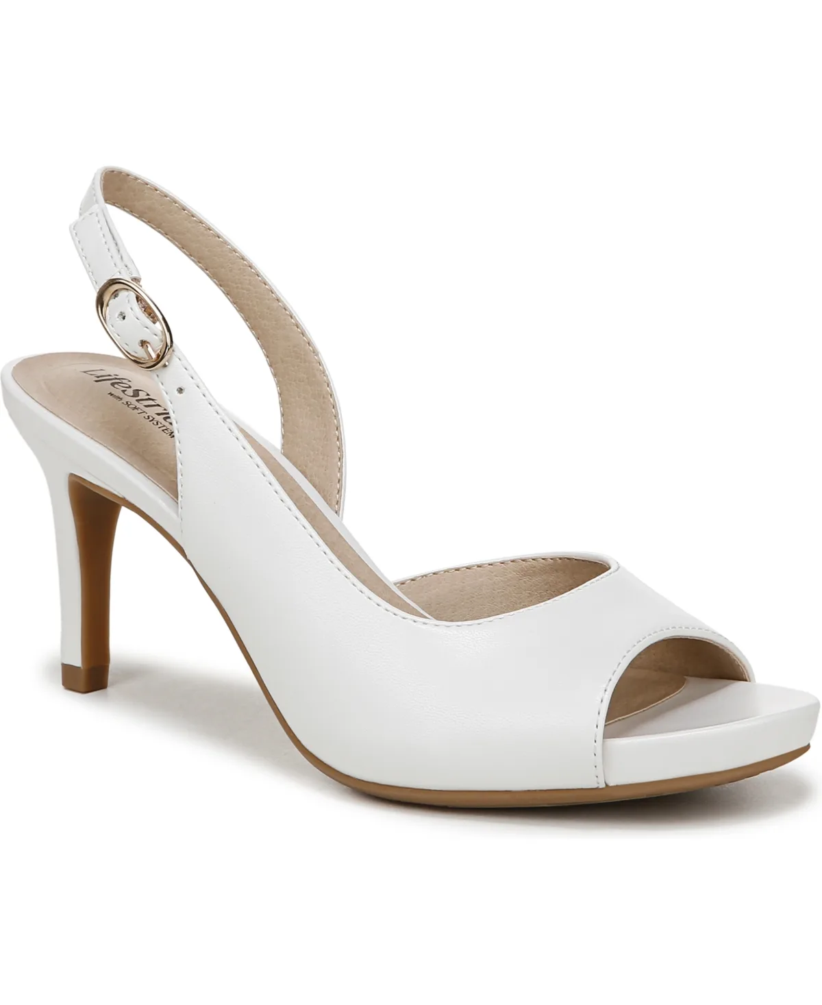 Teller 2 Slingback Peep Toe Pumps