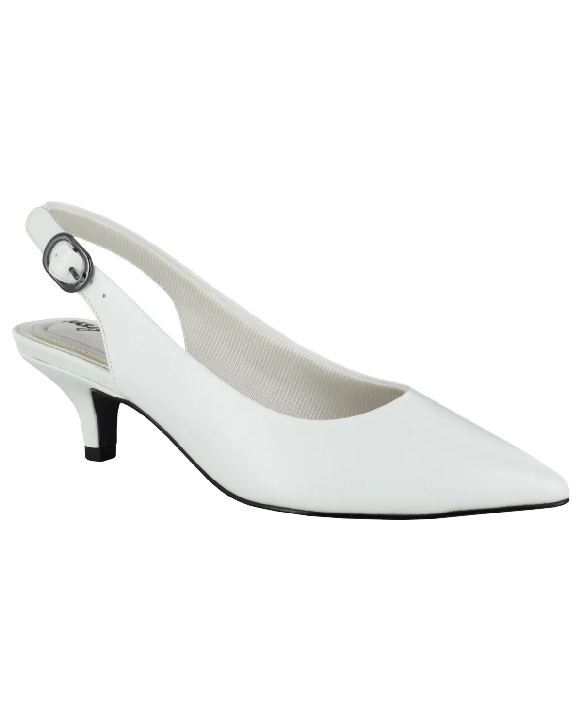 Faye Slingback Buckle Closure Pumps by Easy Street