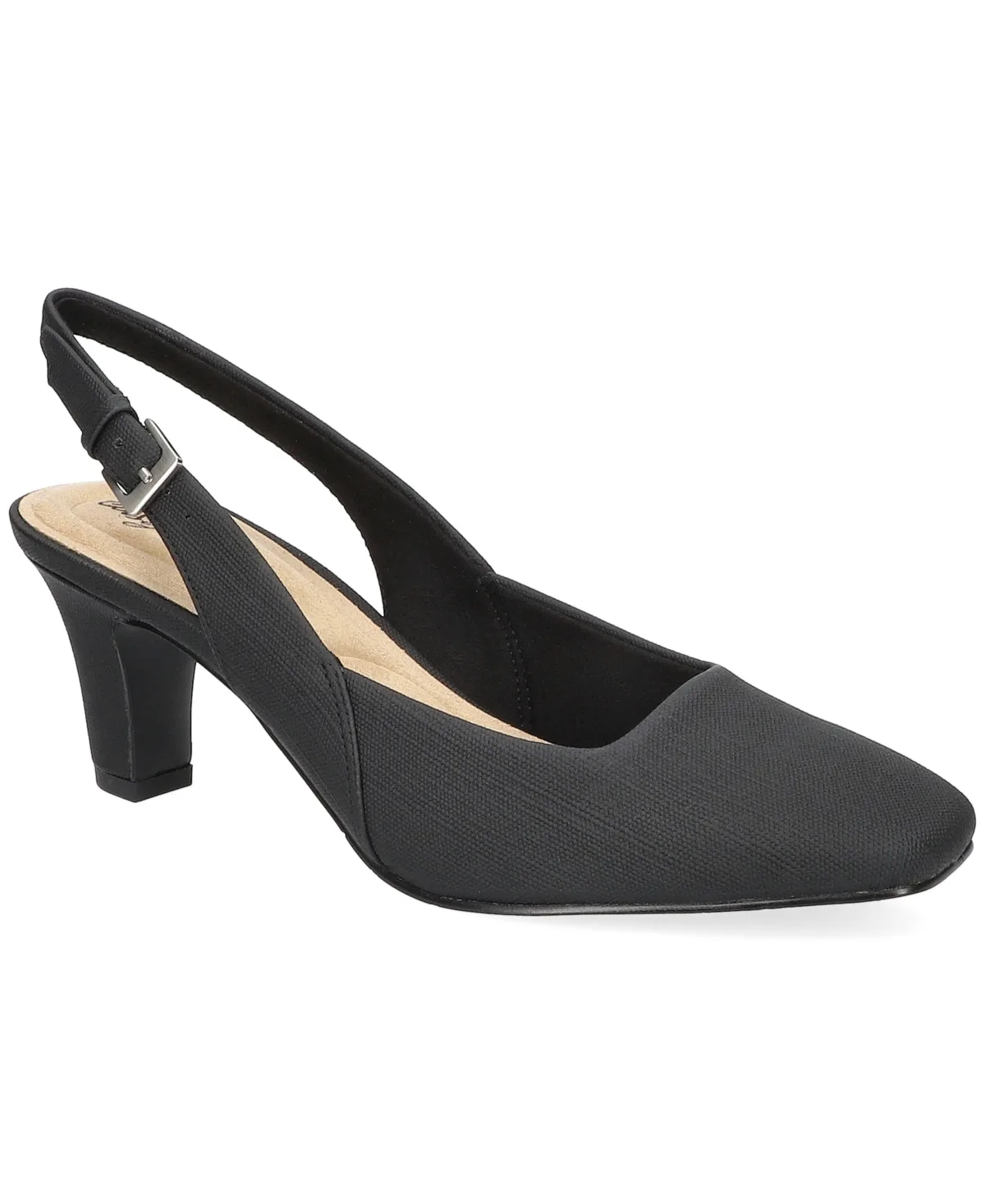 Ritsa Square Toe Slingback Pumps