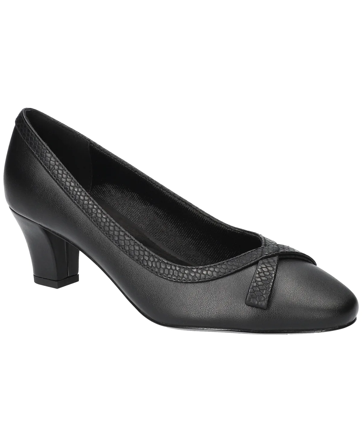 Kata Round-Toe Slip-On Pumps