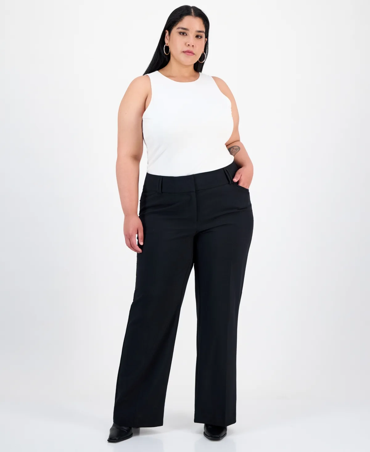 Curvy Bootcut Pants by I.n.c. International Concepts