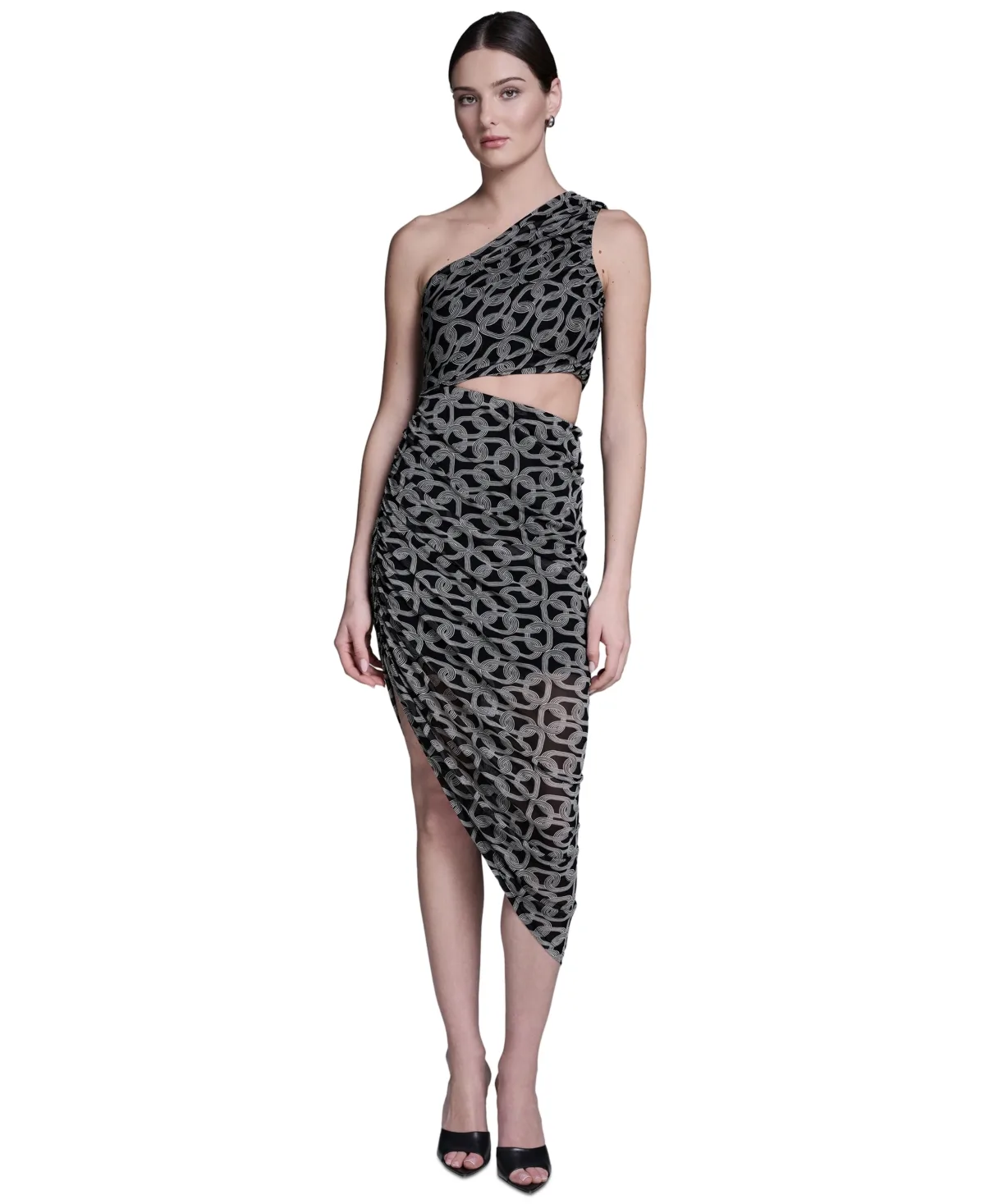 One-Shoulder Midi Dress by Bcbg