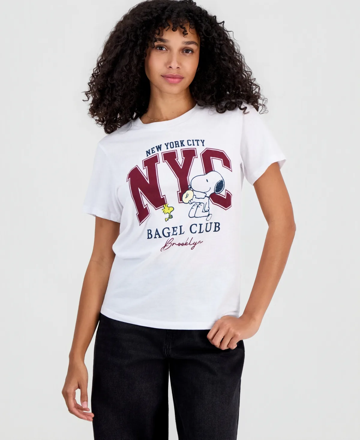 Snoopy Bagel Club T-Shirt by Grayson Threads, The Label