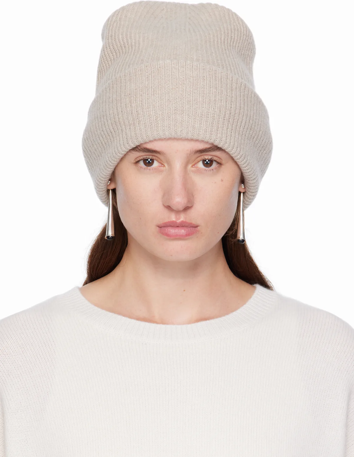Beige'The Stockholm' Beanie