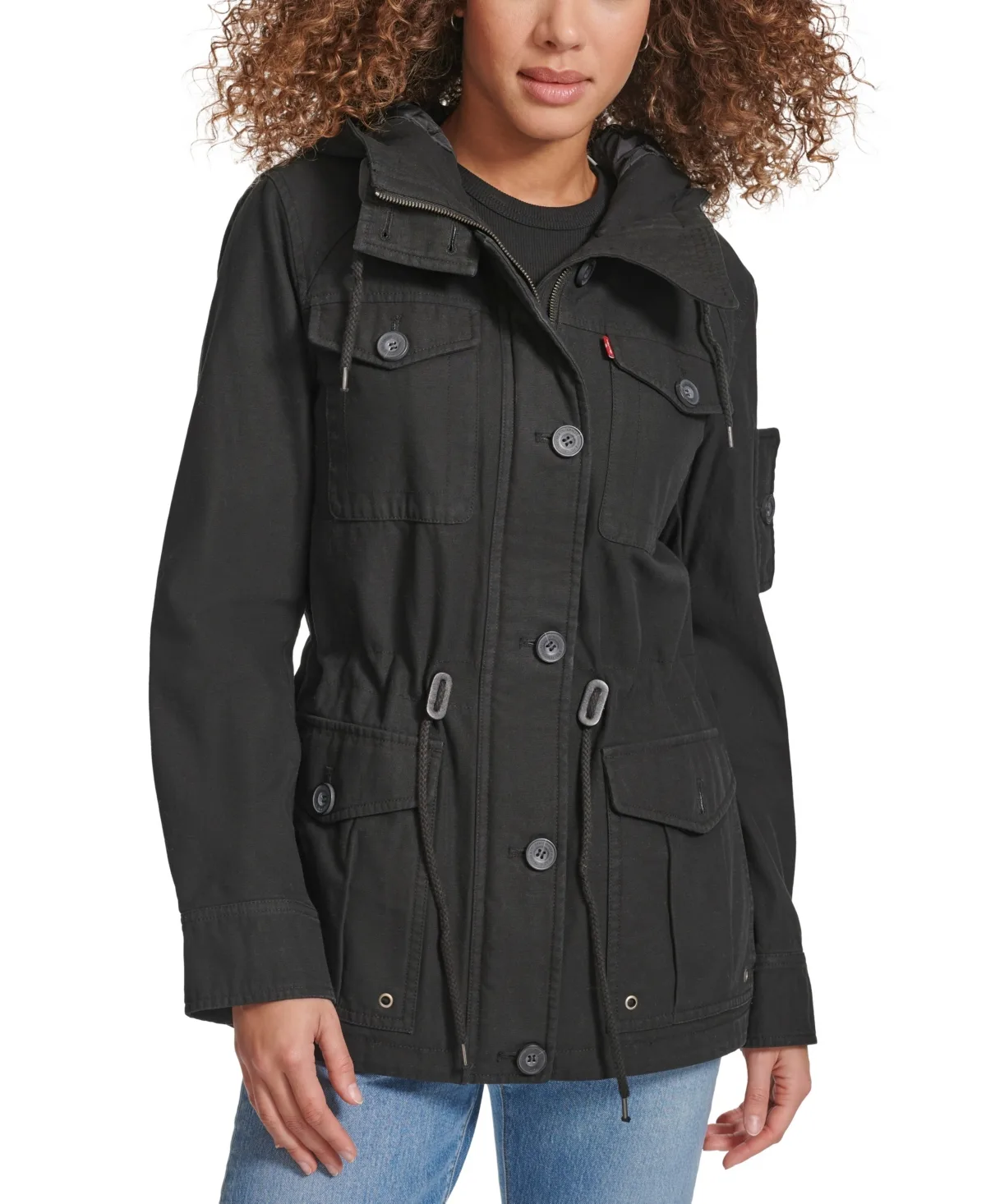 Hooded Military Jacket by Levi's