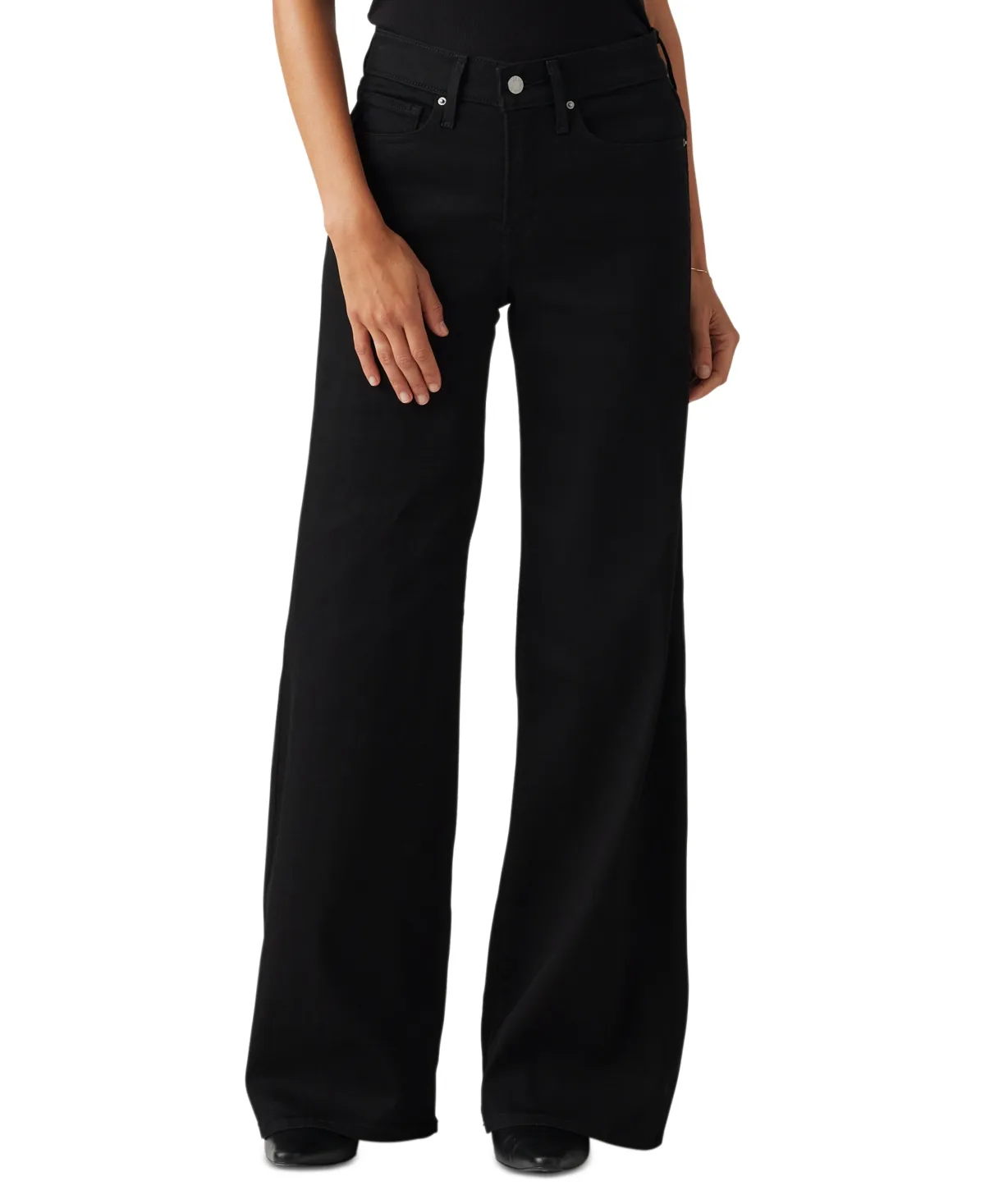 318 Shaping Stellar-Stretch Wide-Leg Jeans by Levi's