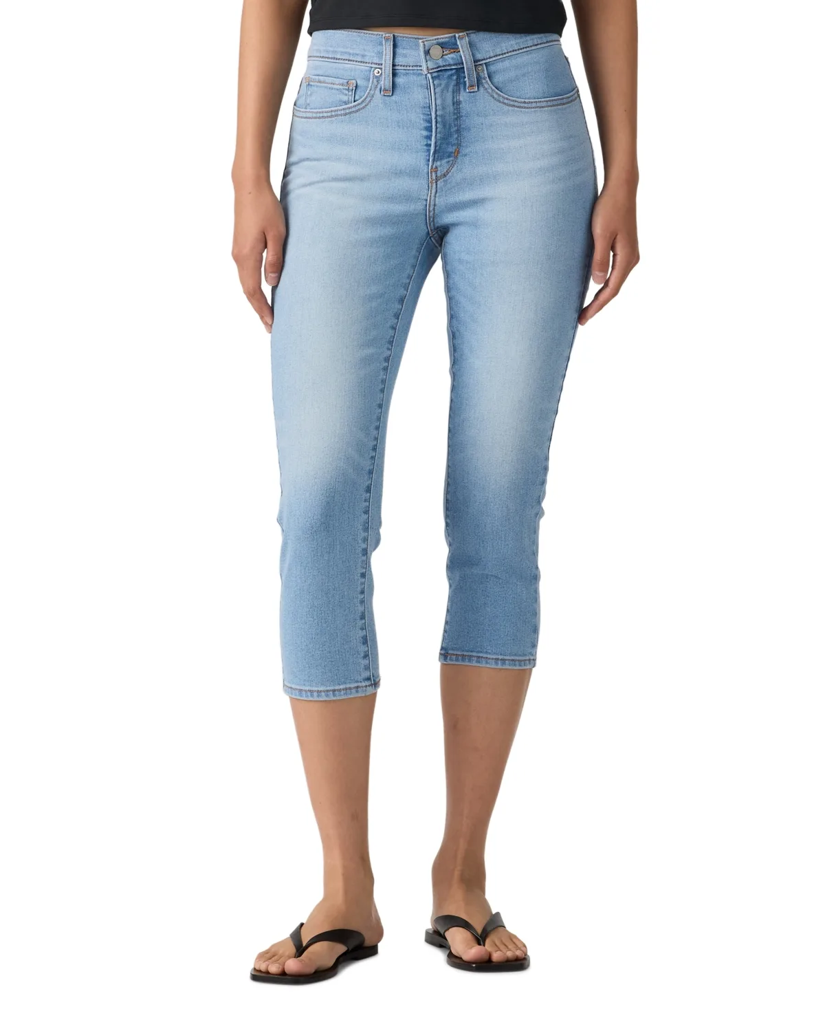 311 Shaping Skinny Mid Rise Capri Jeans