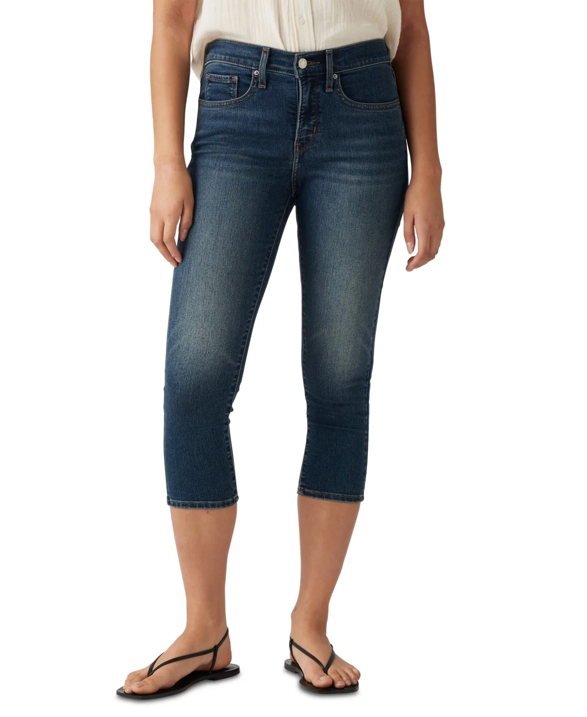 311 Shaping Skinny Mid Rise Capri Jeans