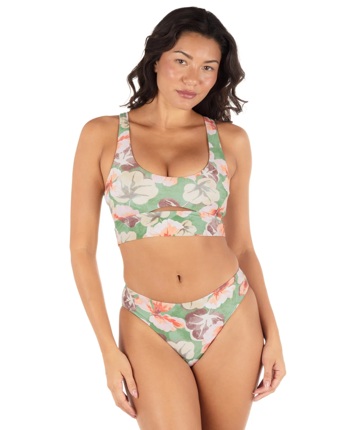 Gingko Cloud Max Mid-Rise Cheeky Swim Bottoms