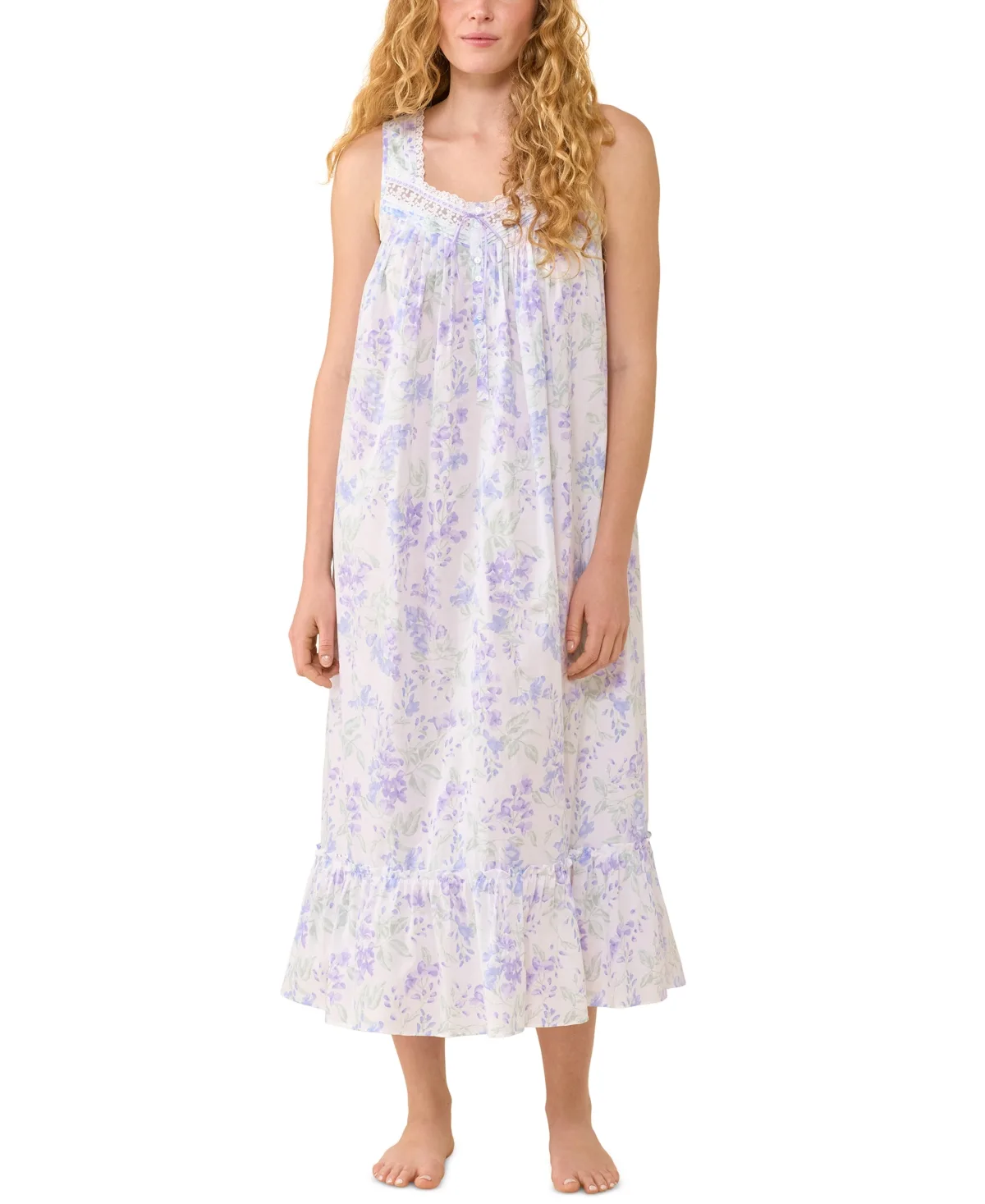 Cotton Woven Lawn Ballet Nightgown