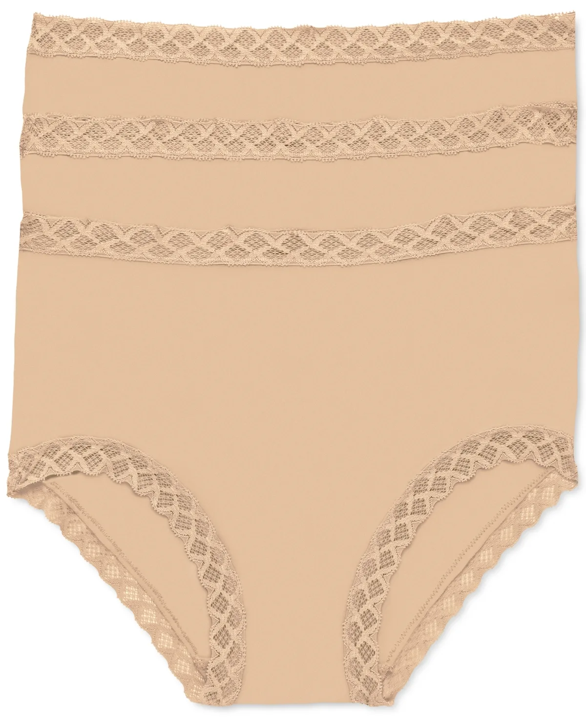 Bliss Full Brief 3-Pack Panty by Natori