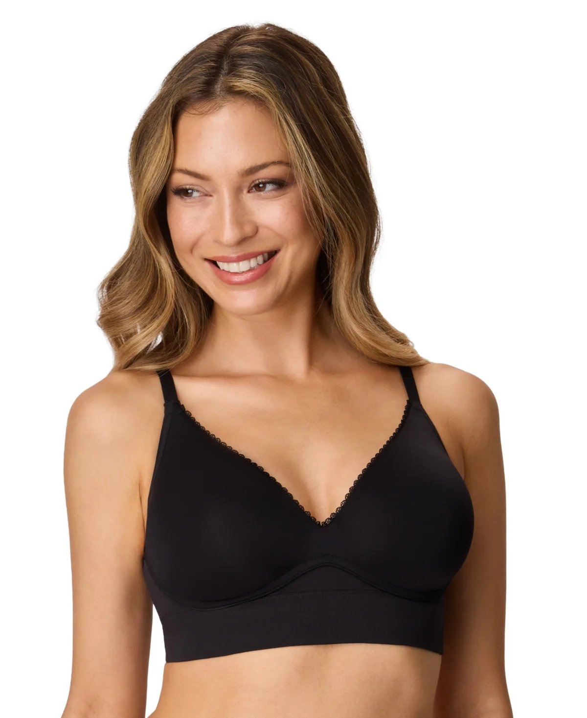 Seamless Wireless Comfort Full-Coverage T-Shirt Bra
