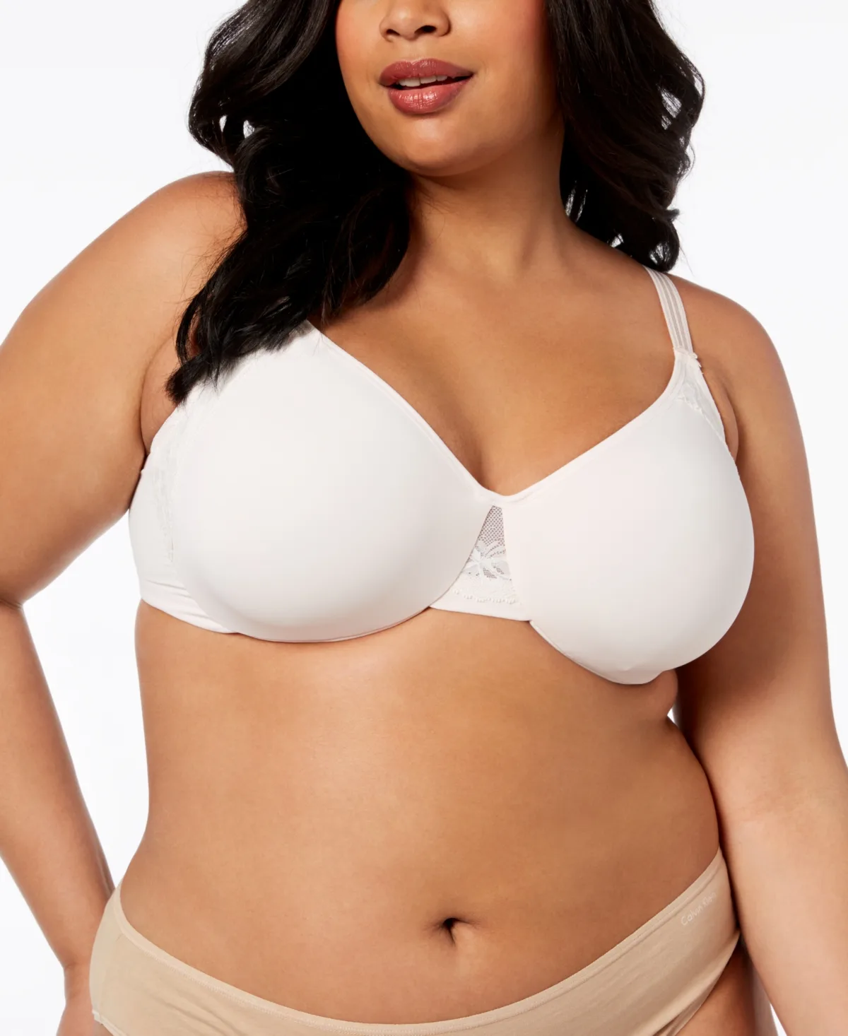 Cloud 9 Full-Figure Lace-Trim Minimizer Bra by Olga