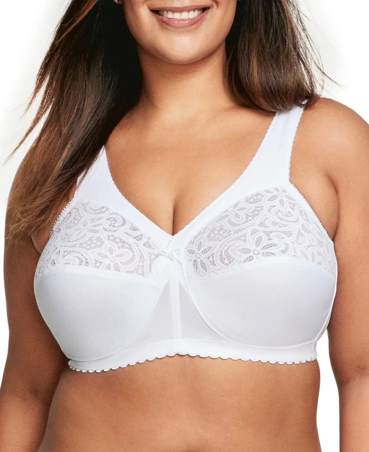 MagicLift Cotton Wirefree Support Bra by Glamorise