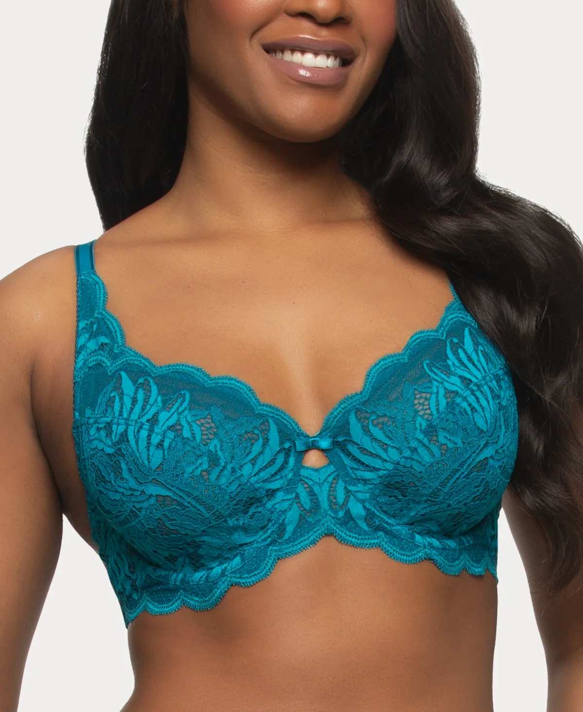 Peridot Lace Unlined Underwire Bra by Paramour