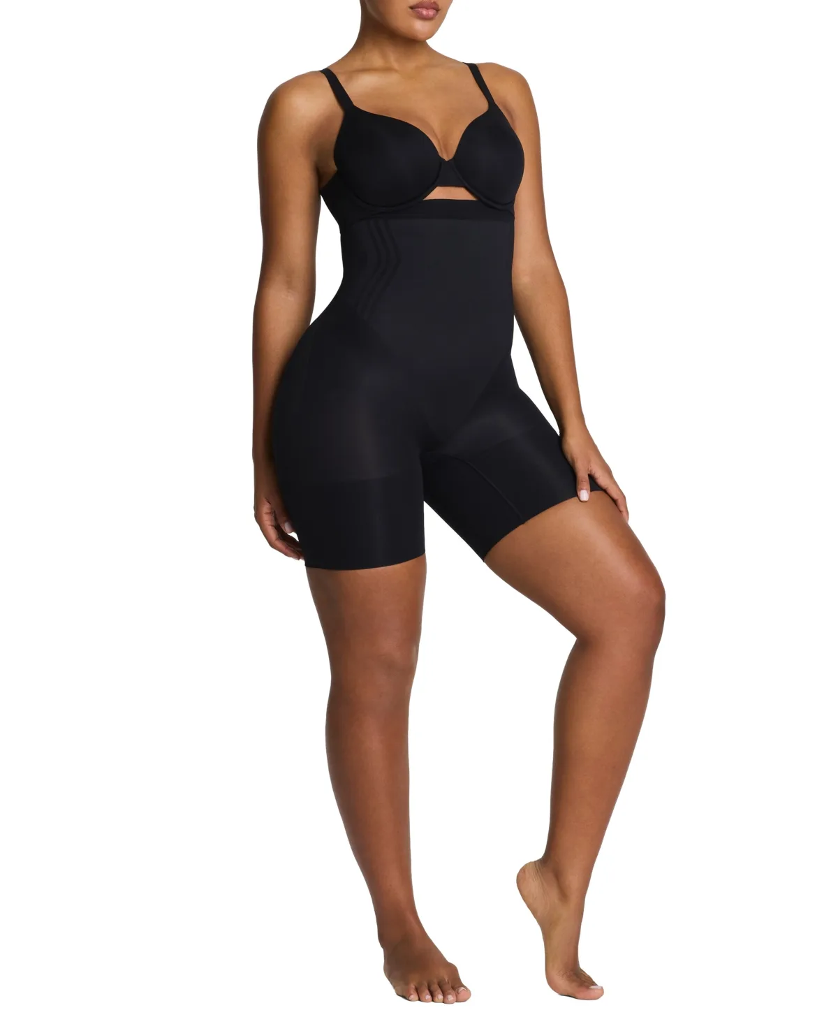 SPANXsculpt GoFigure High-Waist Mid-Thigh Shorts by Spanx
