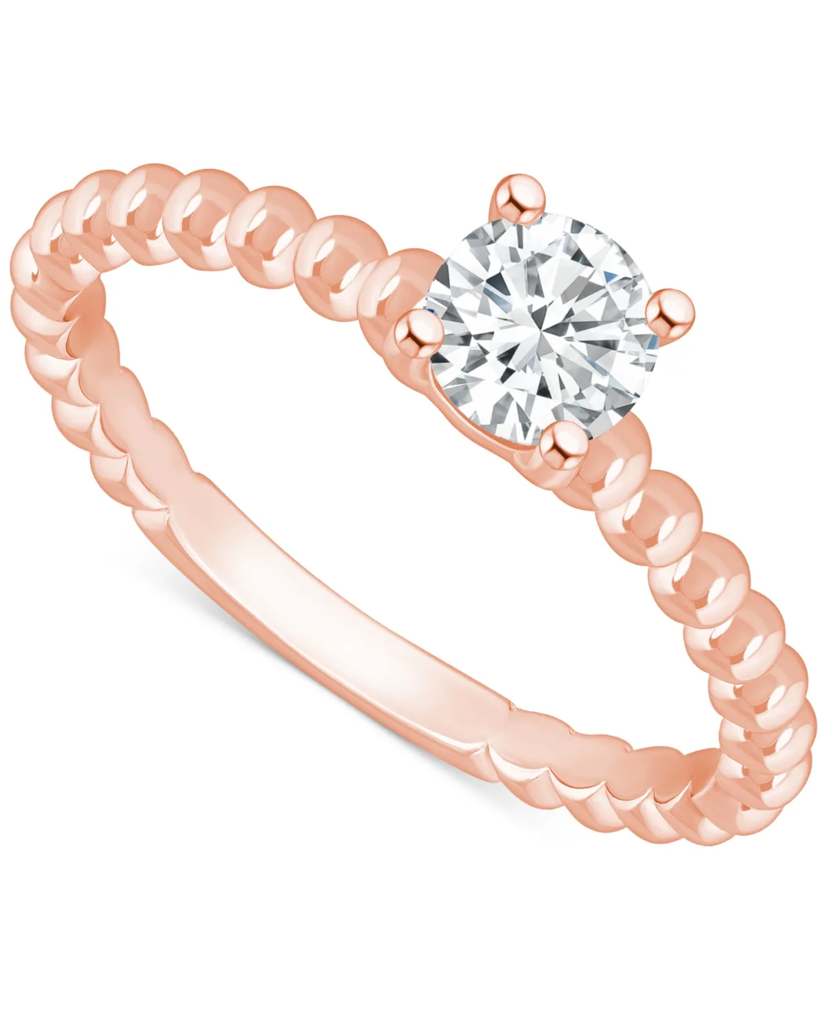 Diamond Engagement Ring (1/2 ct. t.w.) in 14k White, Yellow or Rose Gold by Macy's