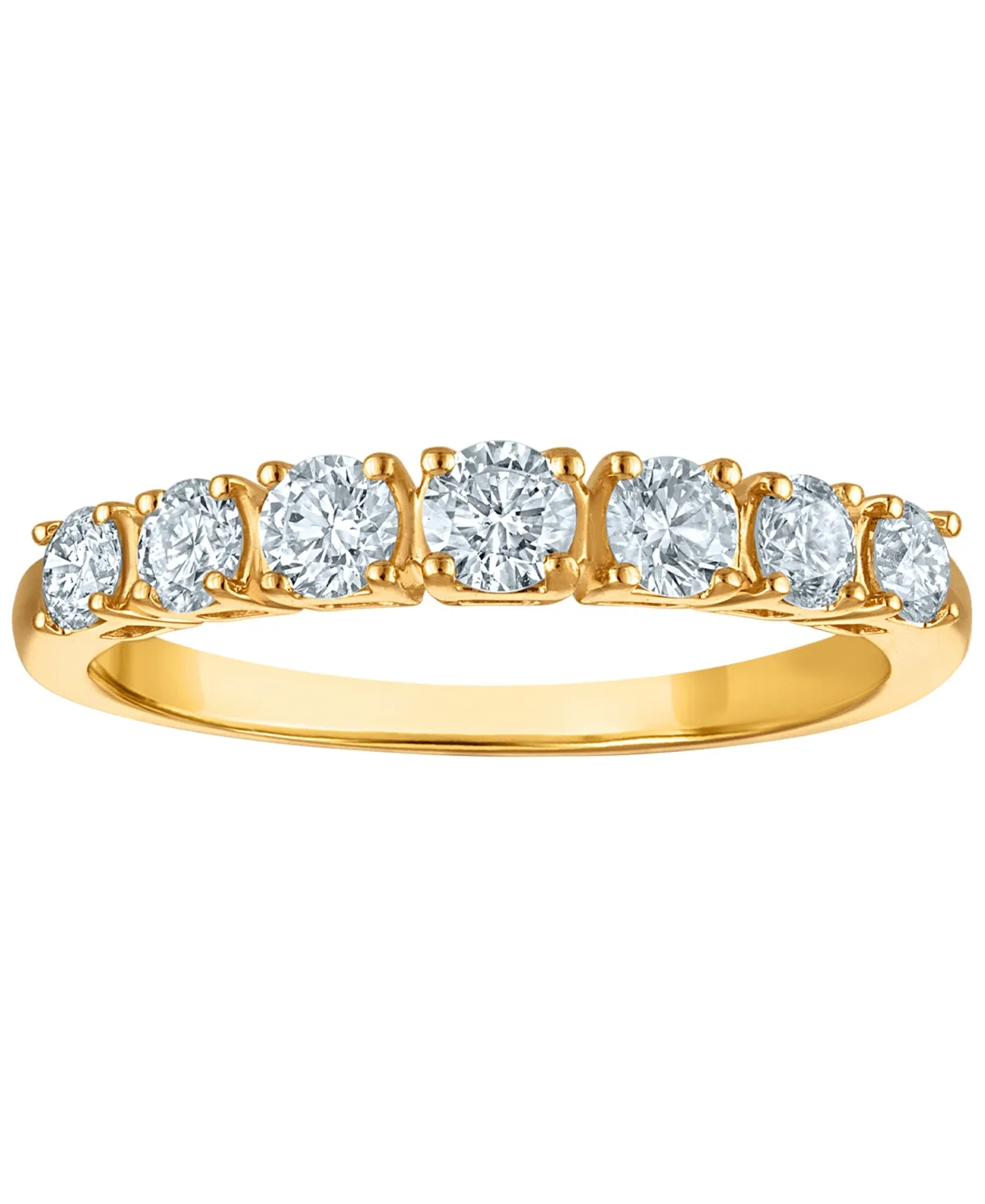 Diamond Ring (5/8 ct. t.w.) in 14K Yellow Gold