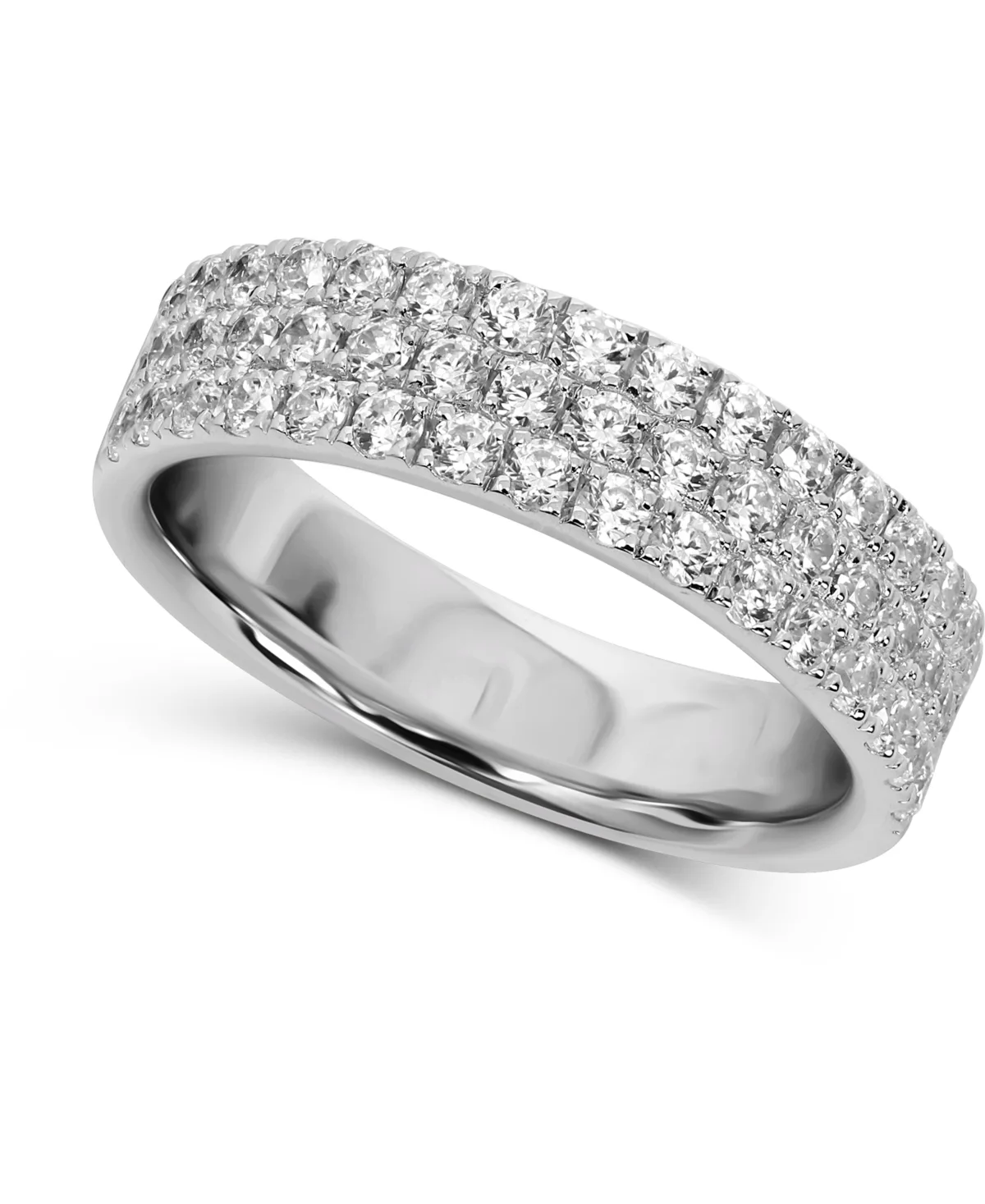 Cubic Zirconia Pave Band by Arabella