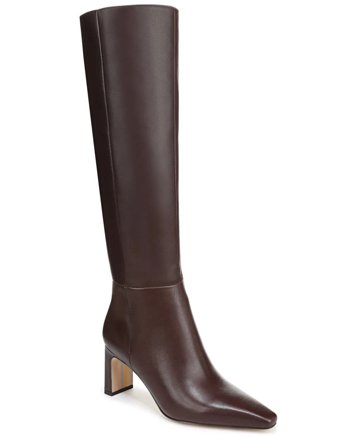 Sylvia Snip-Toe Knee-High Dress Boots