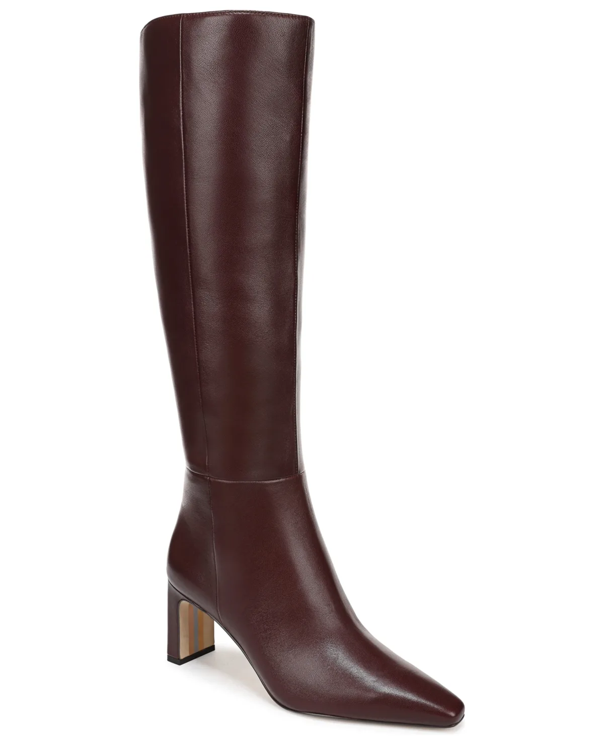 Sylvia Snip-Toe Knee-High Dress Boots