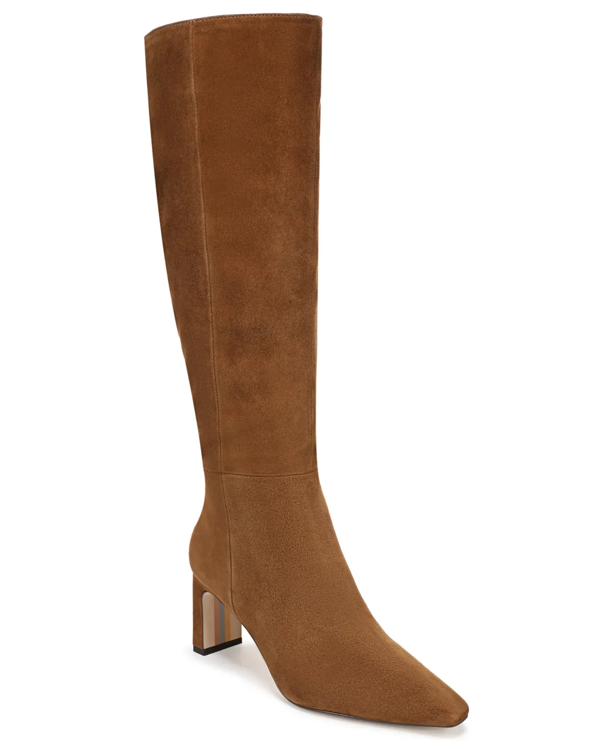Sylvia Snip-Toe Knee-High Dress Boots