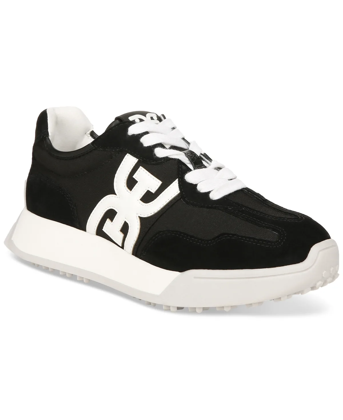 Langley Emblem Lace-Up Trainer Sneakers