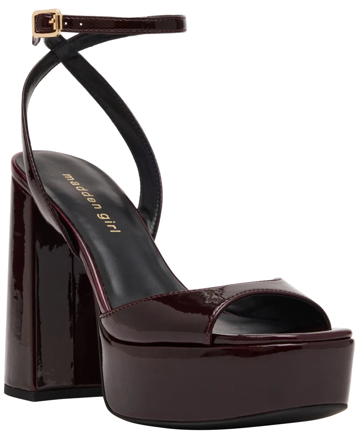 Kiss Two Piece Block Heel Platform Dress Sandals by Madden Girl