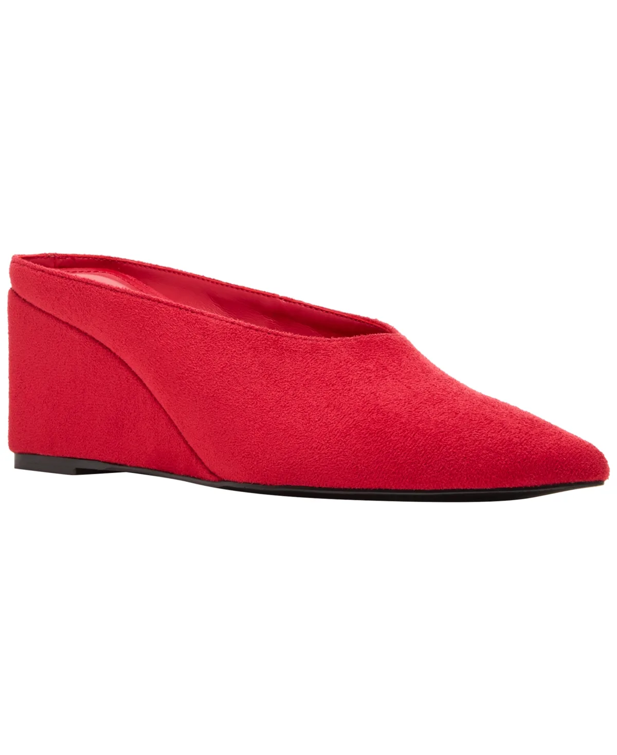 Carousel Slip-On Pointed Toe Wedges Pumps