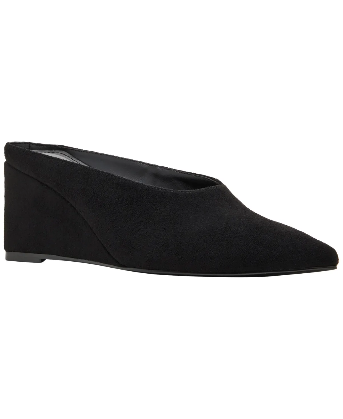 Carousel Slip-On Pointed Toe Wedges Pumps