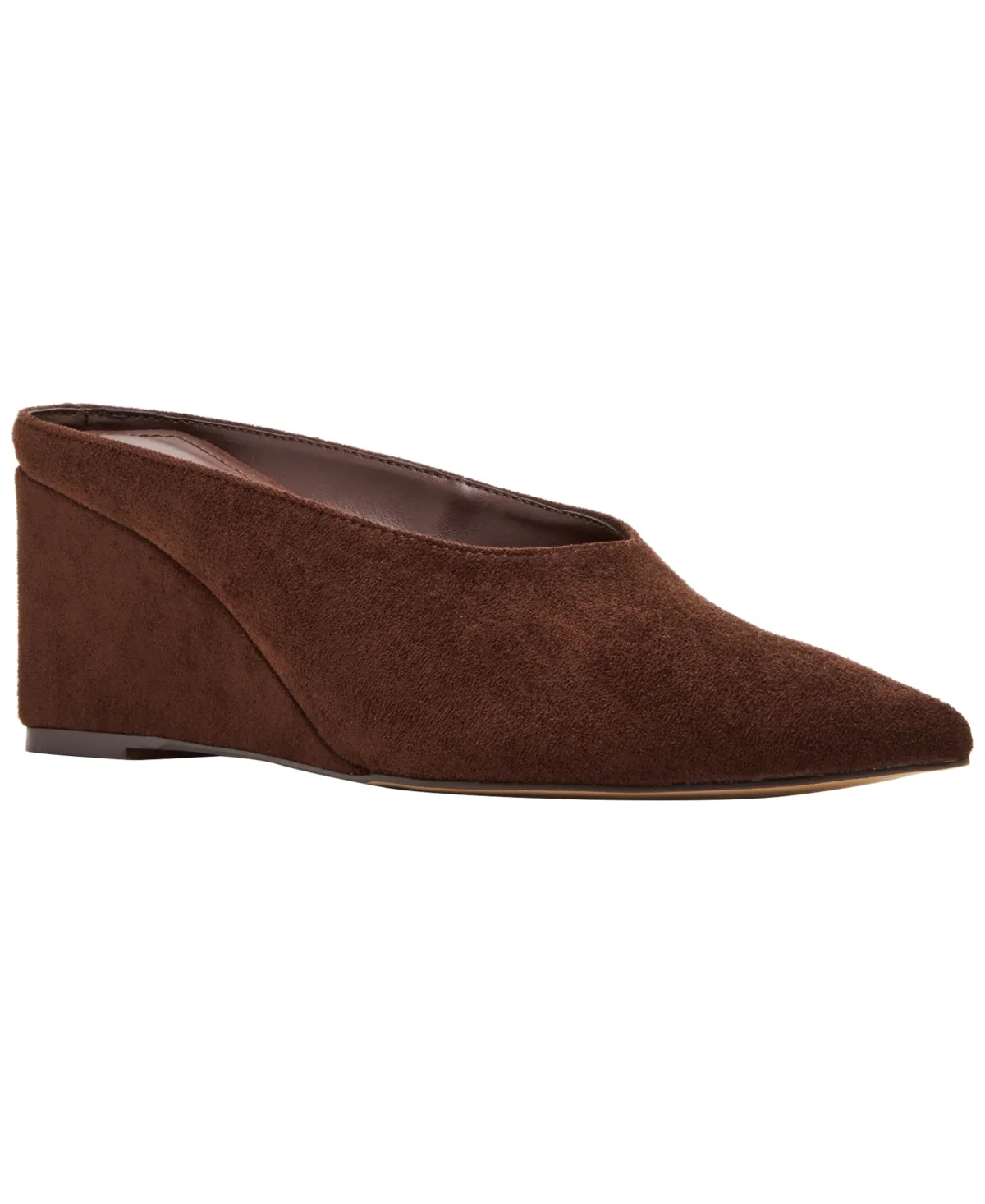 Carousel Slip-On Pointed Toe Wedges Pumps