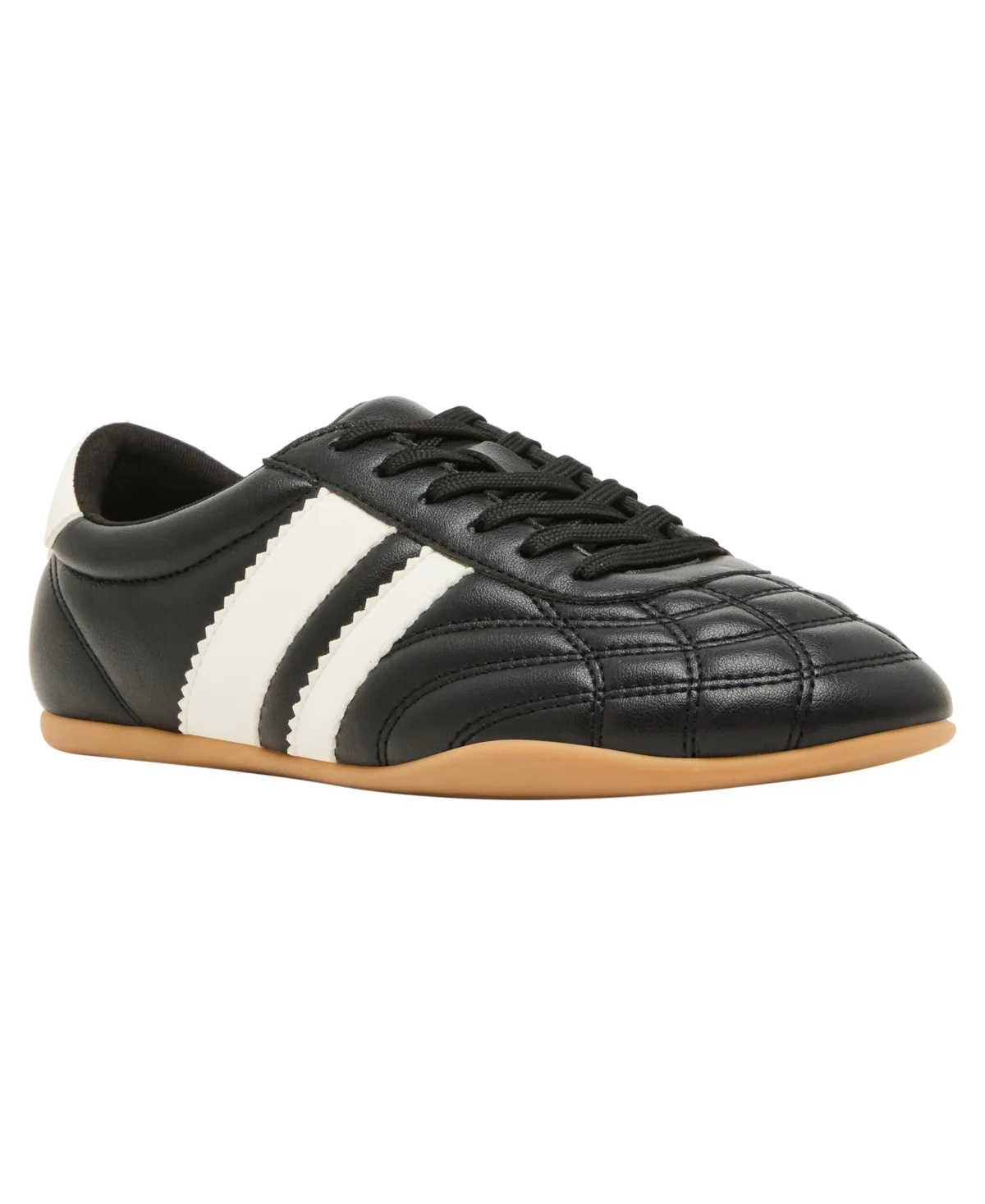 Posh Quilted Lace-Up Sneakers by Madden Girl